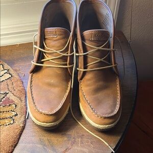 Clarks Brown Leather Boots